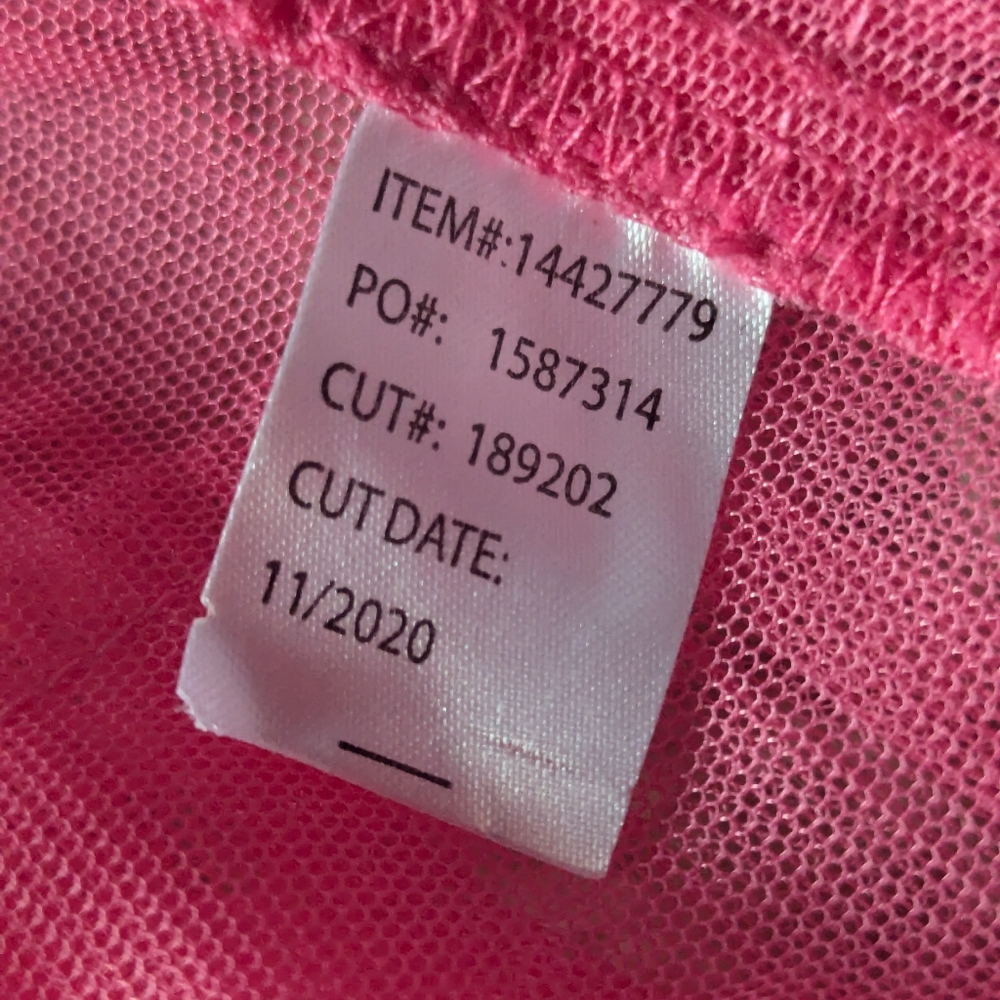 EUC Torrid x Betsey Johnson Pink Mesh Ruffle Tiered Kimono - Picture 9 of 16